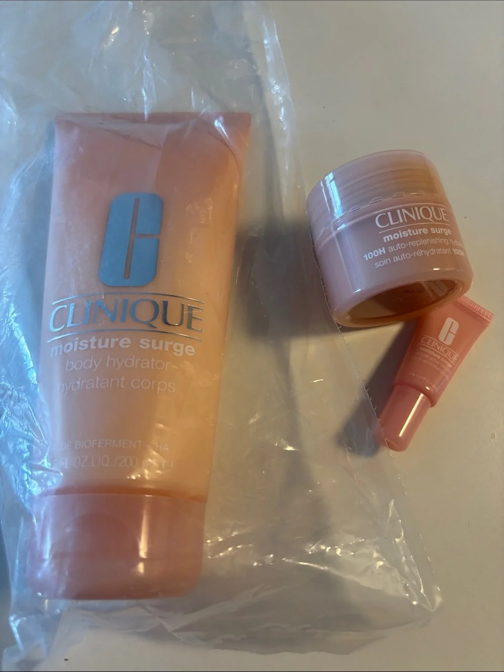 Clinique bundle of Moisture Surge products